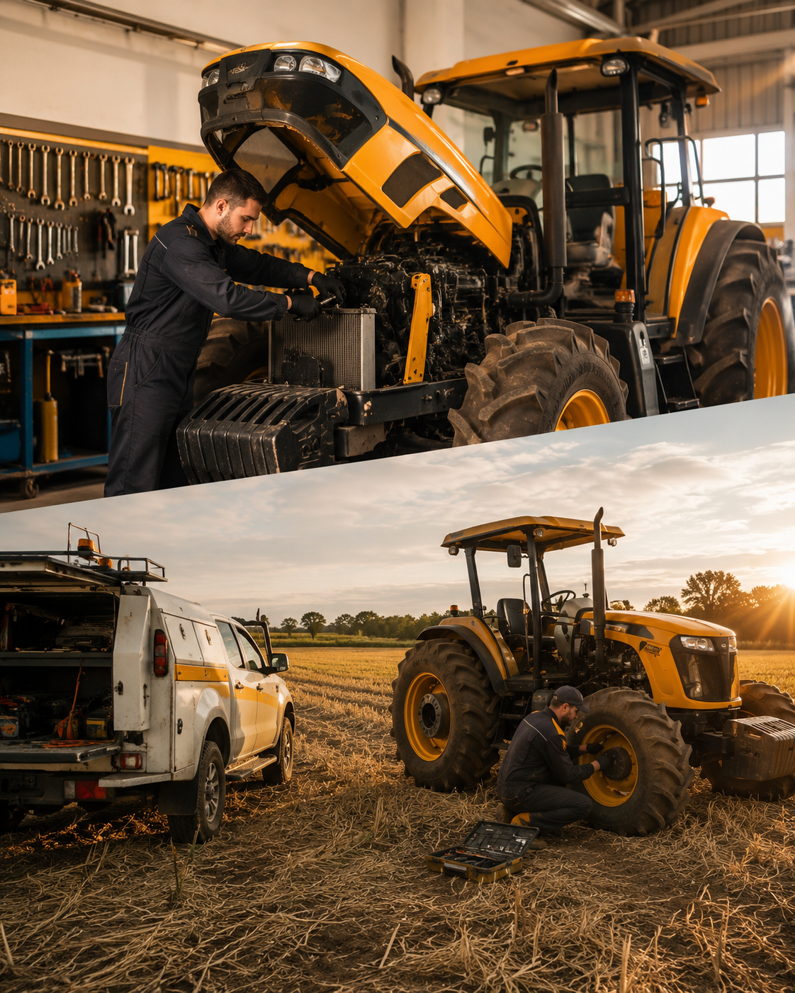 Taller y service de tractores a campo
